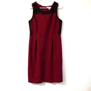 Liz Claiborne little red dress